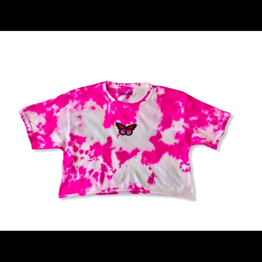 Butterfly Cropped Top